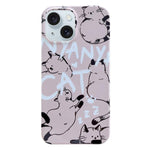 Capa de Telemóvel PC com Padrão Pintado, Para iPhone 17