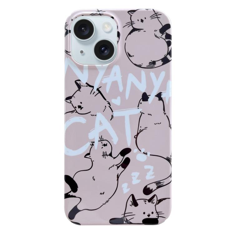 Capa de Telemóvel PC com Padrão Pintado, Para iPhone 17