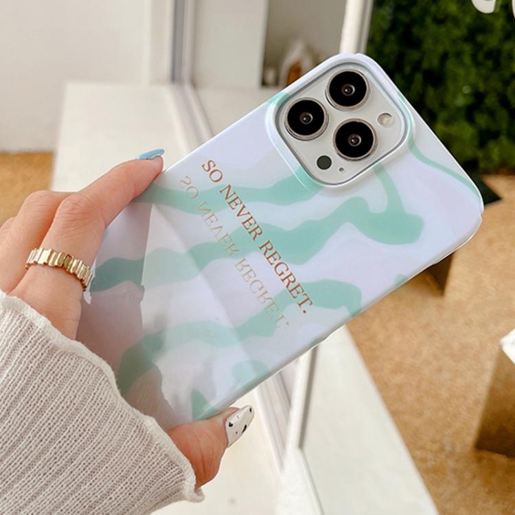 Capa de Telemóvel PC com Padrão Pintado, Para iPhone 16 Plus