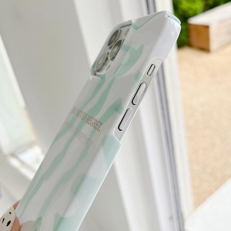 Capa de Telemóvel PC com Padrão Pintado, Para iPhone 16 Plus