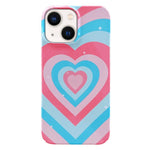 Capa de Telemóvel PC com Padrão Pintado, Para iPhone 16 Plus