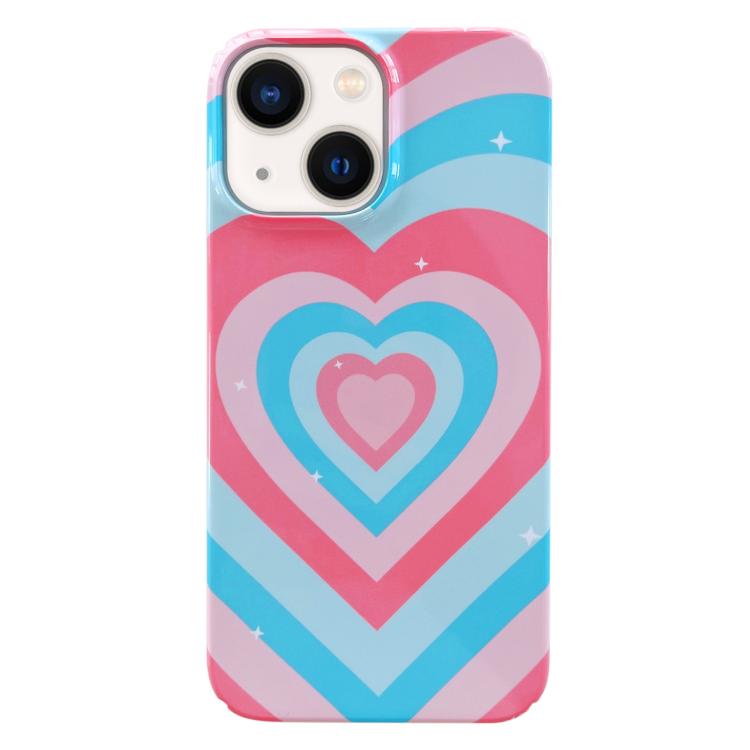 Capa de Telemóvel PC com Padrão Pintado, Para iPhone 16 Plus