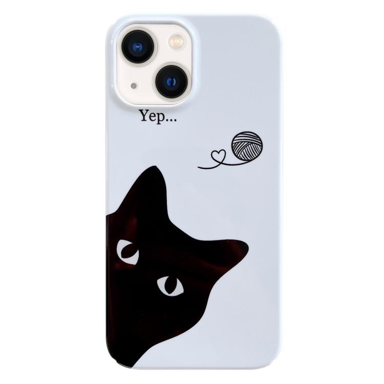 Capa de Telemóvel PC com Padrão Pintado, Para iPhone 16 Plus