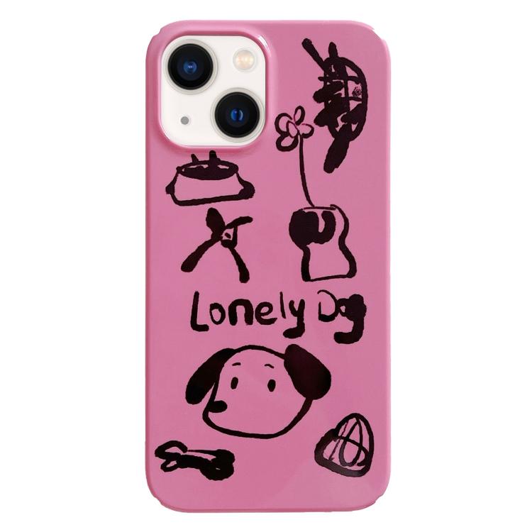Capa de Telemóvel PC com Padrão Pintado, Para iPhone 16 Plus