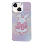 Capa de Telemóvel PC com Padrão Pintado, Para iPhone 16 Plus