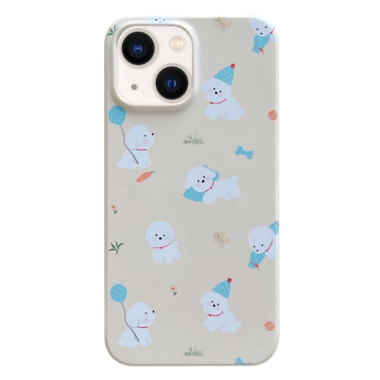 Capa de Telemóvel PC com Padrão Pintado, Para iPhone 16 Plus