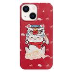 Capa de Telemóvel PC com Padrão Pintado, Para iPhone 16 Plus
