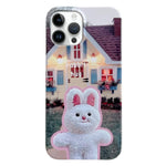Capa de Telemóvel PC com Padrão Pintado, Para iPhone 16 Pro Max