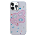 Capa de Telemóvel PC com Padrão Pintado, Para iPhone 16 Pro Max