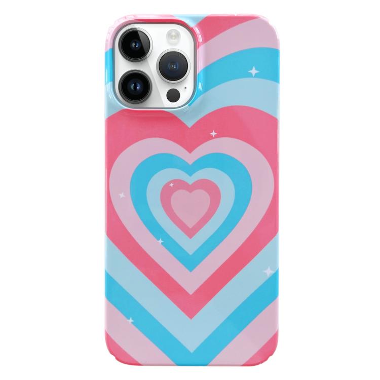 Capa de Telemóvel PC com Padrão Pintado, Para iPhone 16 Pro Max