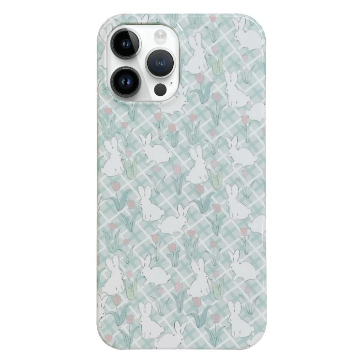 Capa de Telemóvel PC com Padrão Pintado, Para iPhone 16 Pro Max