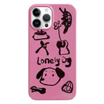 Capa de Telemóvel PC com Padrão Pintado, Para iPhone 16 Pro Max