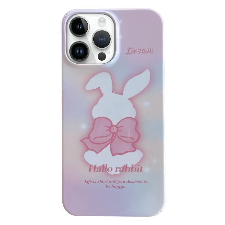 Capa de Telemóvel PC com Padrão Pintado, Para iPhone 16 Pro Max