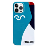 Capa de Telemóvel PC com Padrão Pintado, Para iPhone 16 Pro Max
