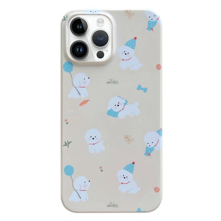 Capa de Telemóvel PC com Padrão Pintado, Para iPhone 16 Pro Max