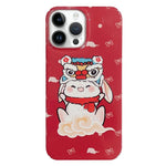 Capa de Telemóvel PC com Padrão Pintado, Para iPhone 16 Pro Max