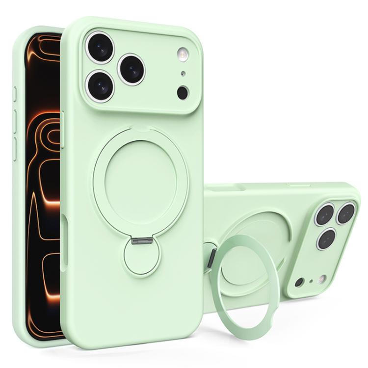 Capa de Telemóvel com Suporte MagSafe de Silicone Líquido, Para iPhone 17 Pro Max, Para iPhone 17 Pro, Para iPhone 17, Para iPhone Air