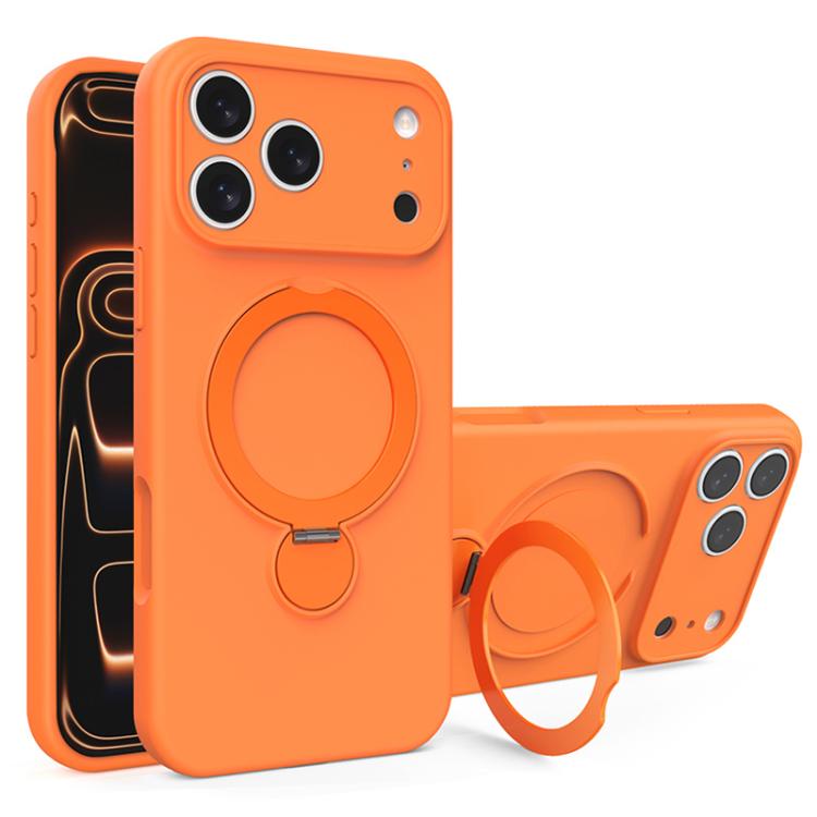 Capa de Telemóvel com Suporte MagSafe de Silicone Líquido, Para iPhone 17 Pro Max, Para iPhone 17 Pro, Para iPhone 17, Para iPhone Air