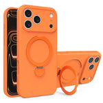 Capa de Telemóvel com Suporte MagSafe de Silicone Líquido, Para iPhone 17 Pro Max, Para iPhone 17 Pro, Para iPhone 17, Para iPhone Air