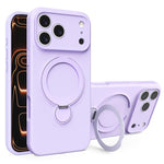 Capa de Telemóvel com Suporte MagSafe de Silicone Líquido, Para iPhone 17 Pro Max, Para iPhone 17 Pro, Para iPhone 17, Para iPhone Air