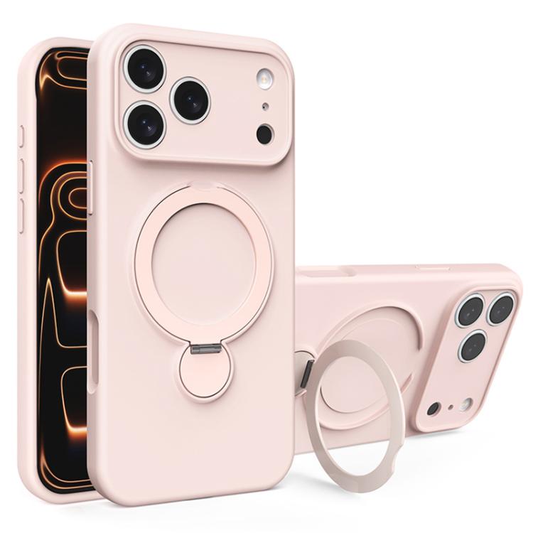Capa de Telemóvel com Suporte MagSafe de Silicone Líquido, Para iPhone 17 Pro Max, Para iPhone 17 Pro, Para iPhone 17, Para iPhone Air