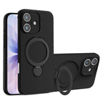 Capa de Telemóvel com Suporte MagSafe de Silicone Líquido, Para iPhone 17 Pro Max, Para iPhone 17 Pro, Para iPhone 17, Para iPhone Air