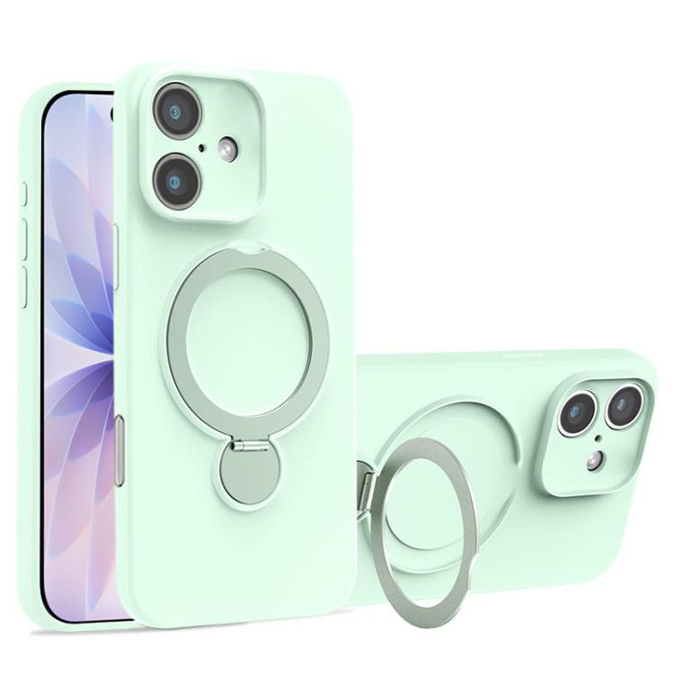 Capa de Telemóvel com Suporte MagSafe de Silicone Líquido, Para iPhone 17 Pro Max, Para iPhone 17 Pro, Para iPhone 17, Para iPhone Air