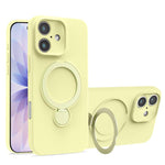 Capa de Telemóvel com Suporte MagSafe de Silicone Líquido, Para iPhone 17 Pro Max, Para iPhone 17 Pro, Para iPhone 17, Para iPhone Air