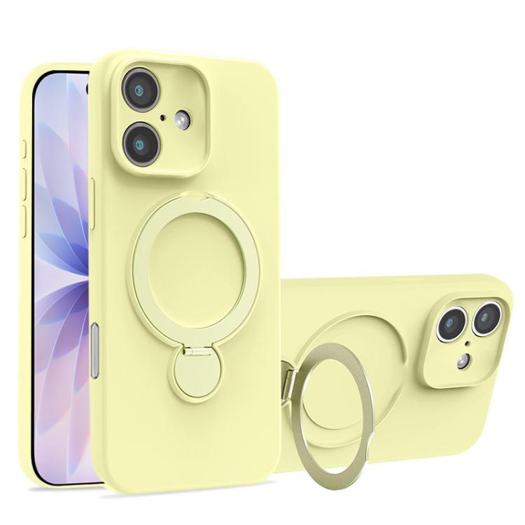 Capa de Telemóvel com Suporte MagSafe de Silicone Líquido, Para iPhone 17 Pro Max, Para iPhone 17 Pro, Para iPhone 17, Para iPhone Air