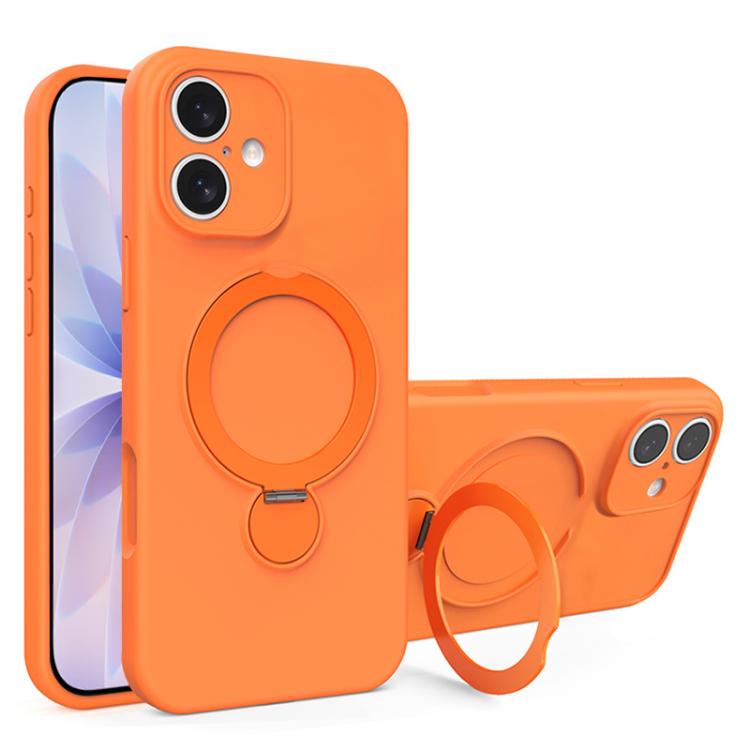 Capa de Telemóvel com Suporte MagSafe de Silicone Líquido, Para iPhone 17 Pro Max, Para iPhone 17 Pro, Para iPhone 17, Para iPhone Air