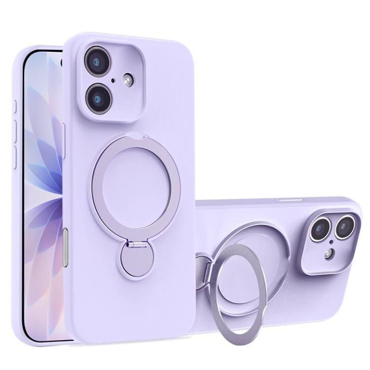 Capa de Telemóvel com Suporte MagSafe de Silicone Líquido, Para iPhone 17 Pro Max, Para iPhone 17 Pro, Para iPhone 17, Para iPhone Air