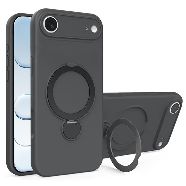 Capa de Telemóvel com Suporte MagSafe de Silicone Líquido, Para iPhone 17 Pro Max, Para iPhone 17 Pro, Para iPhone 17, Para iPhone Air
