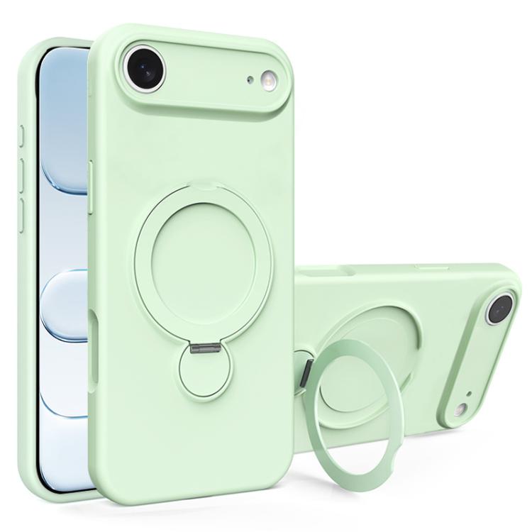 Capa de Telemóvel com Suporte MagSafe de Silicone Líquido, Para iPhone 17 Pro Max, Para iPhone 17 Pro, Para iPhone 17, Para iPhone Air