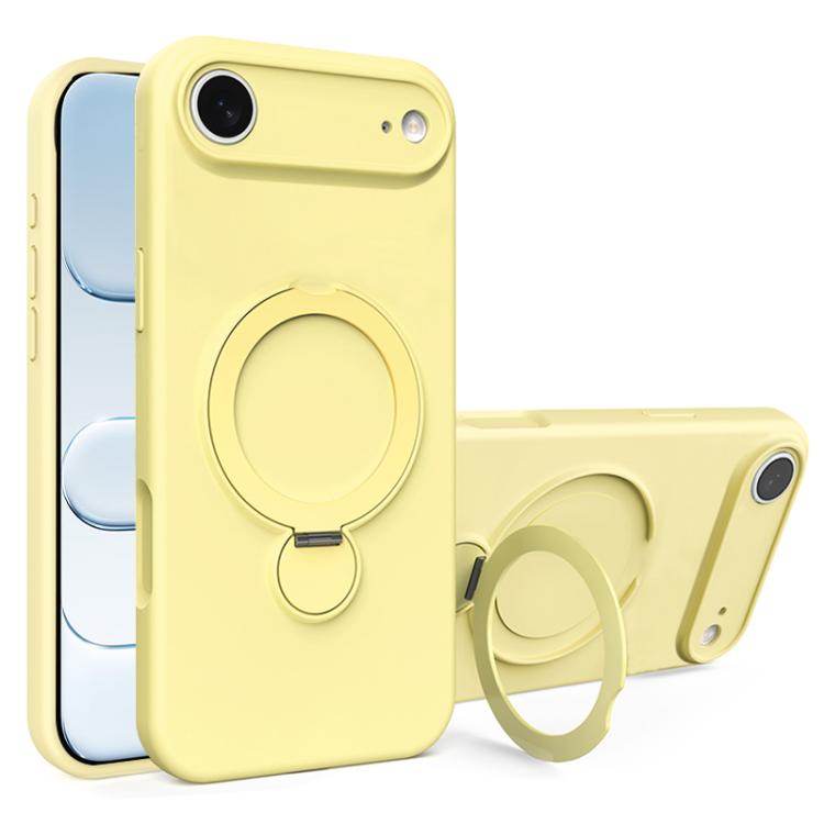 Capa de Telemóvel com Suporte MagSafe de Silicone Líquido, Para iPhone 17 Pro Max, Para iPhone 17 Pro, Para iPhone 17, Para iPhone Air