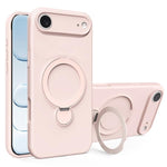 Capa de Telemóvel com Suporte MagSafe de Silicone Líquido, Para iPhone 17 Pro Max, Para iPhone 17 Pro, Para iPhone 17, Para iPhone Air