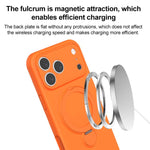 Capa de Telemóvel com Suporte MagSafe de Silicone Líquido, Para iPhone 17 Pro Max, Para iPhone 17 Pro, Para iPhone 17, Para iPhone Air