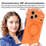 Capa de Telemóvel com Suporte MagSafe de Silicone Líquido, Para iPhone 17 Pro Max, Para iPhone 17 Pro, Para iPhone 17, Para iPhone Air