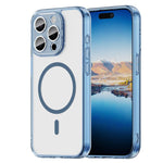 Capa para telemóvel PC híbrida TPU com airbag, resistente a choques, MagSafe, para iPhone 15