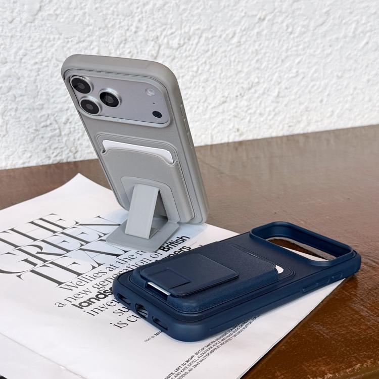 Square Folding Card Bag Holder Phone Case, For iPhone 16 Plus, For iPhone 16, For iPhone 15 Pro Max, For iPhone 15 Pro, For iPhone 15 Plus, For iPhone 15