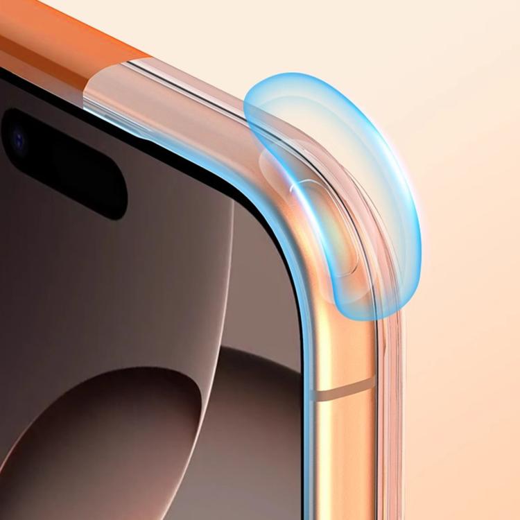 Capa para Telemóvel PC Transparente Antichoque com Orifício de Precisão, Para iPhone 17 Pro Max, Para iPhone 17 Pro