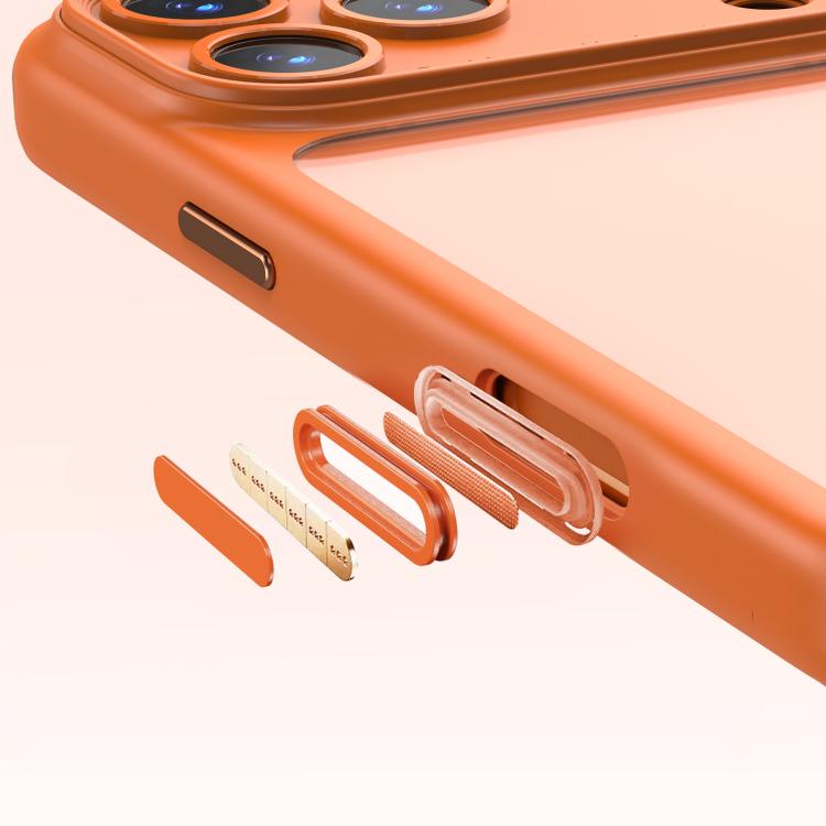 Capa para Telemóvel PC Transparente Antichoque com Orifício de Precisão, Para iPhone 17 Pro Max, Para iPhone 17 Pro