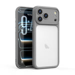 Capa para Telemóvel PC Transparente Antichoque com Orifício de Precisão, Para iPhone 17 Pro Max, Para iPhone 17 Pro