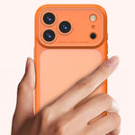 Capa para Telemóvel Magnética PC Transparente Antichoque com Orifício de Precisão, Para iPhone 17 Pro Max, Para iPhone 17 Pro