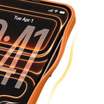 Capa para Telemóvel Magnética PC Transparente Antichoque com Orifício de Precisão, Para iPhone 17 Pro Max, Para iPhone 17 Pro