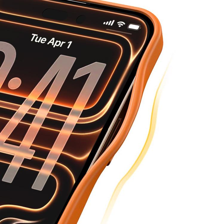 Capa para Telemóvel Magnética PC Transparente Antichoque com Orifício de Precisão, Para iPhone 17 Pro Max, Para iPhone 17 Pro