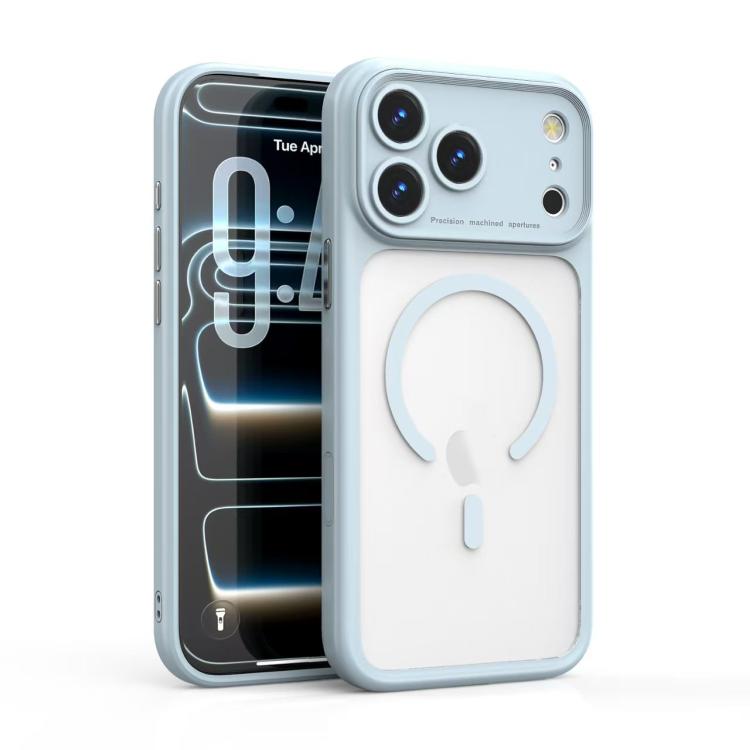 Capa para Telemóvel Magnética PC Transparente Antichoque com Orifício de Precisão, Para iPhone 17 Pro Max, Para iPhone 17 Pro