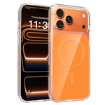 Capa para Telemóvel Magnética Colorida Híbrida PC Dura e TPU Suave, Para iPhone 17 Pro Max, Para iPhone 17 Pro, Para iPhone 17