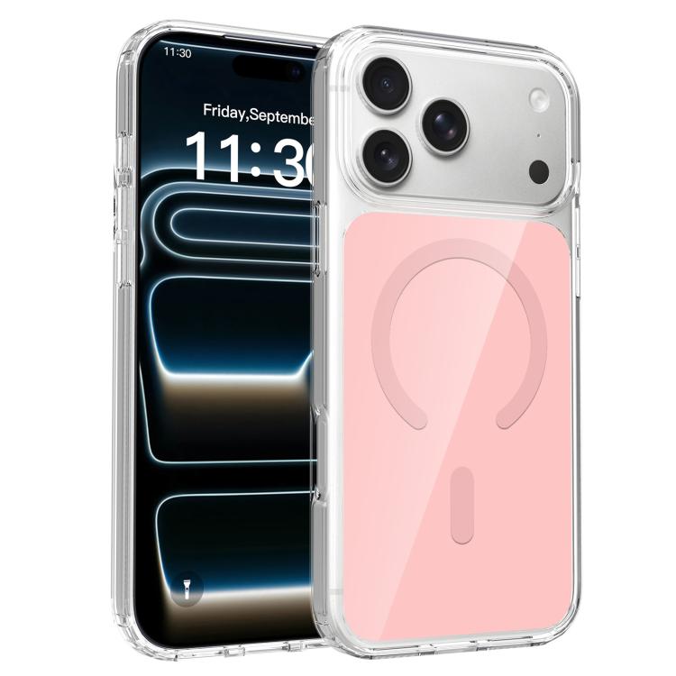 Capa para Telemóvel Magnética Colorida Híbrida PC Dura e TPU Suave, Para iPhone 17 Pro Max, Para iPhone 17 Pro, Para iPhone 17