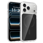 Capa para Telemóvel Magnética Colorida Híbrida PC Dura e TPU Suave, Para iPhone 17 Pro Max, Para iPhone 17 Pro, Para iPhone 17