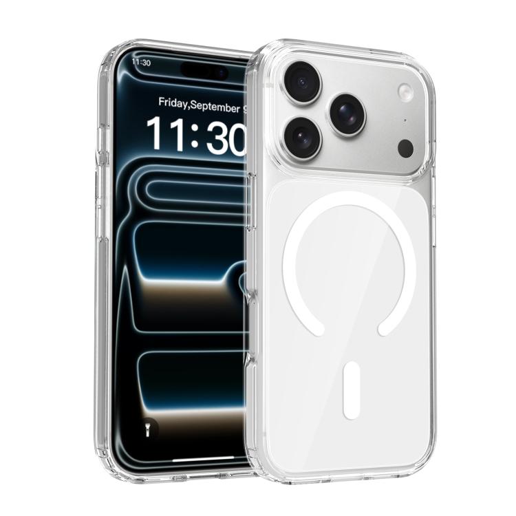 Capa para Telemóvel Magnética Colorida Híbrida PC Dura e TPU Suave, Para iPhone 17 Pro Max, Para iPhone 17 Pro, Para iPhone 17